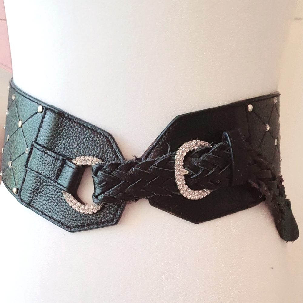 Leather belt